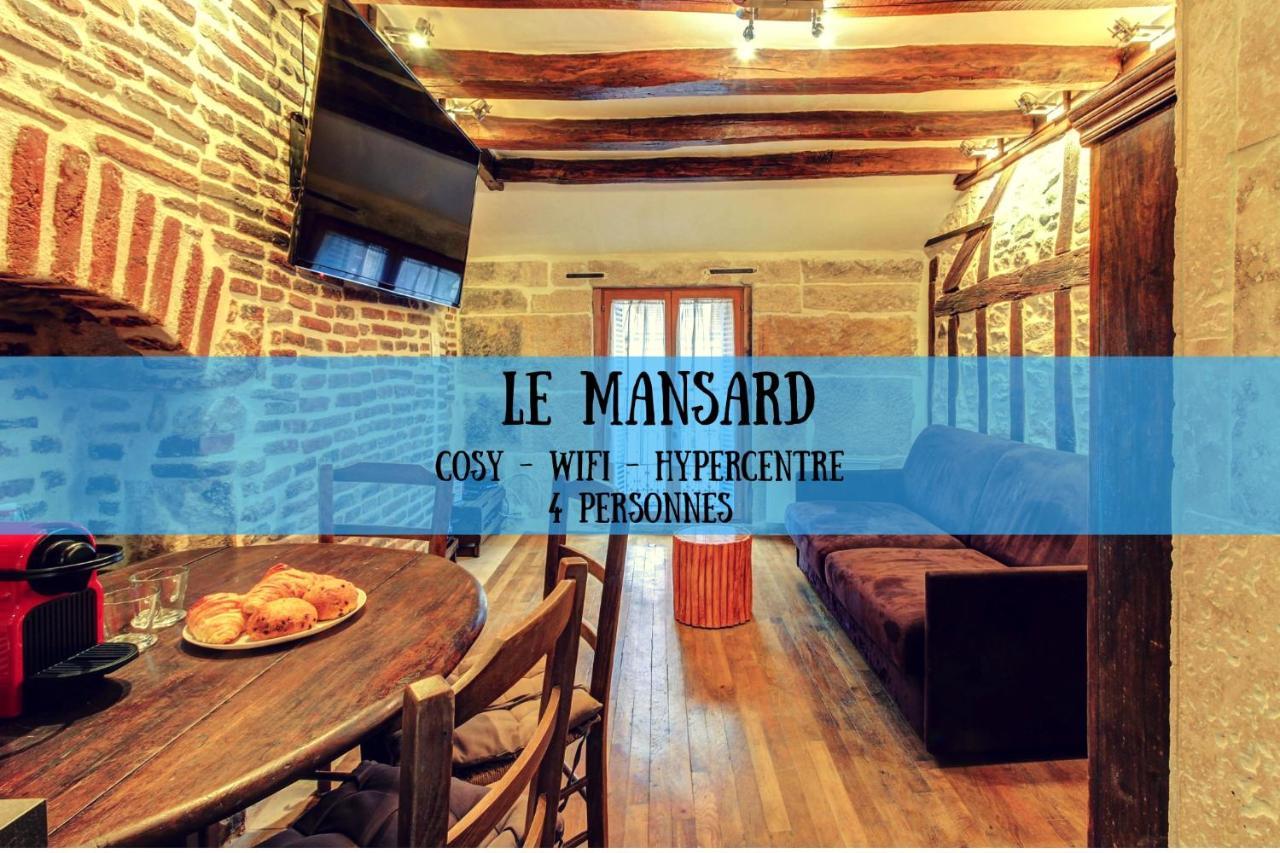 Le Mansard - Topdestination-Dijon - Centre Ville - Classe 3 Etoiles ภายนอก รูปภาพ